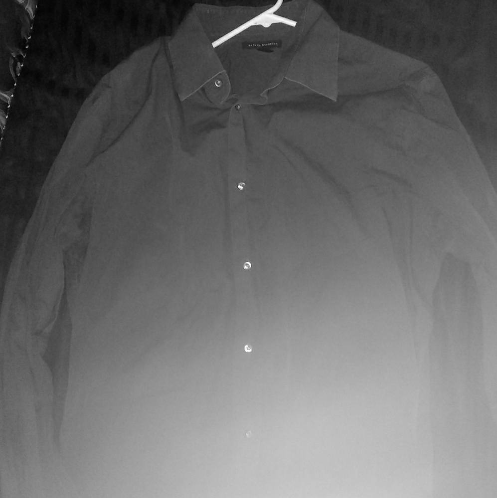 Mens long sleeve button up dress shirt